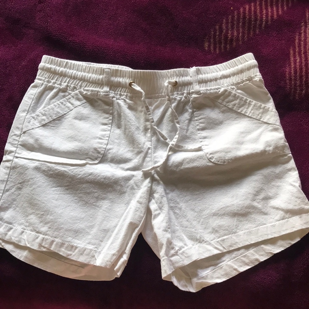 White shorts